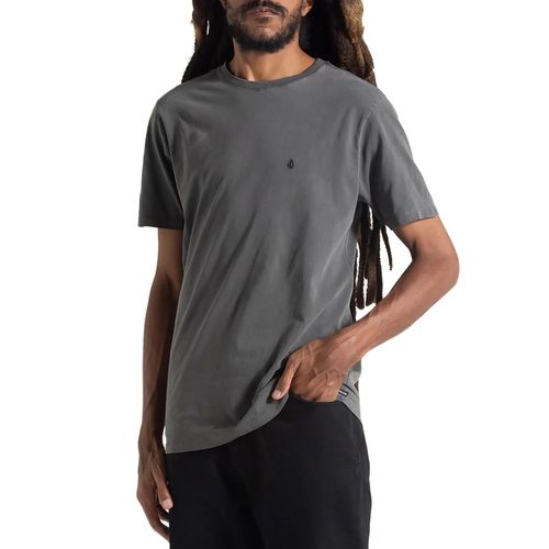 Camiseta Masculina Volcom Especial Solid Stone CHUMBO-VLTS030195- -1-